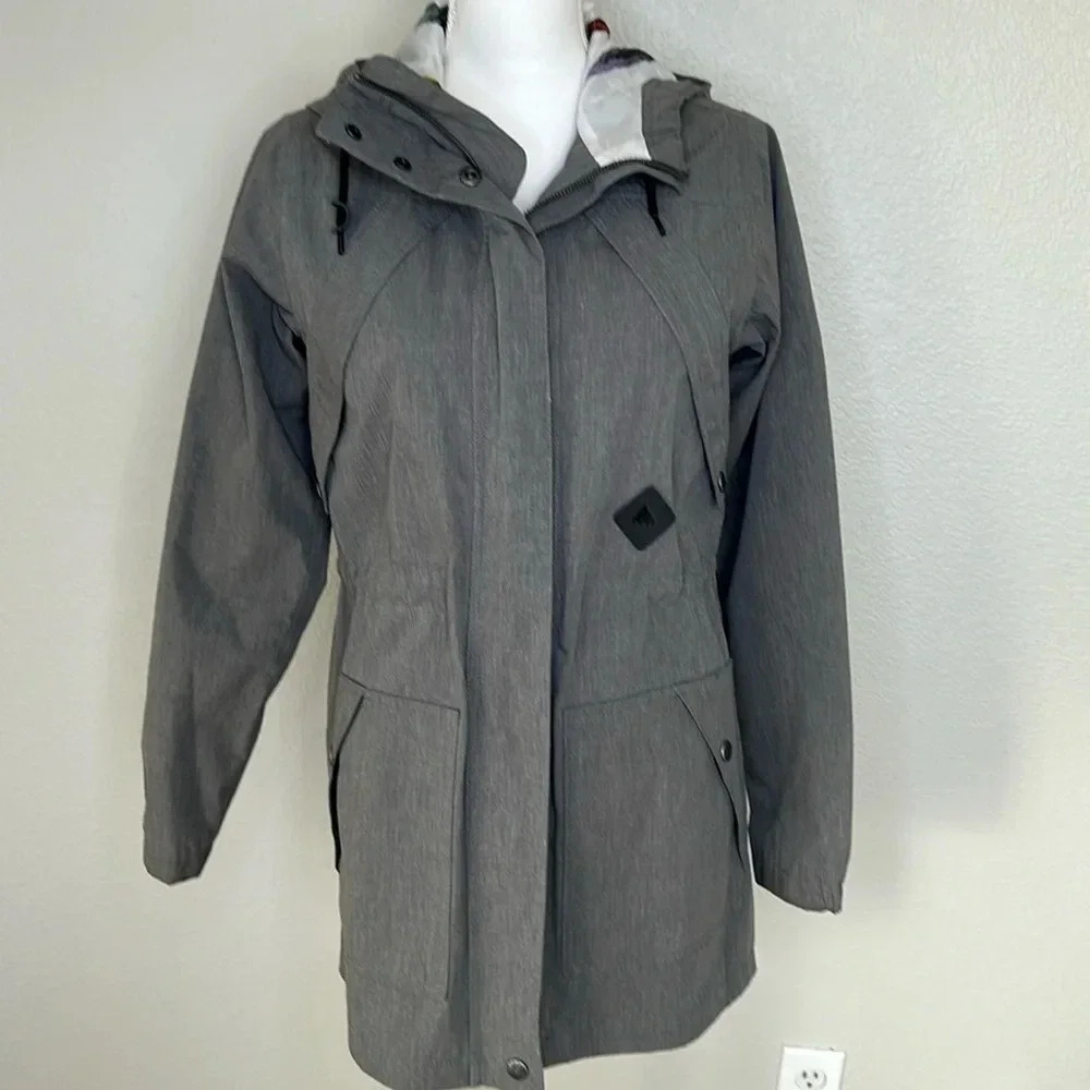 Burton Gray Women's Ski rain Snow snowboarding Jacket small